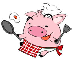 Maggy, The Naughty Pig sticker #165976