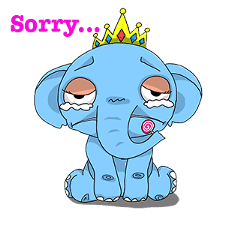 Ivory : The Crowned Elephant sticker #166177