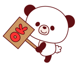 Panda(pon-yan)&Puffin(Puffy)-1- sticker #166388