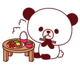 Panda(pon-yan)&Puffin(Puffy)-1- sticker #166393