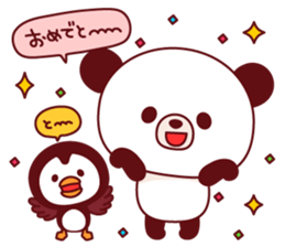 Panda(pon-yan)&Puffin(Puffy)-1- sticker #166402