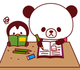 Panda(pon-yan)&Puffin(Puffy)-1- sticker #166403