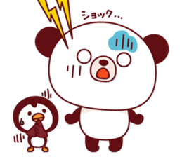 Panda(pon-yan)&Puffin(Puffy)-1- sticker #166414