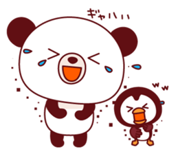 Panda(pon-yan)&Puffin(Puffy)-1- sticker #166415