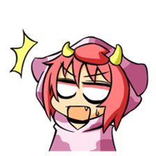 Animal girl [refuse a request] sticker #166684