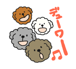 poodles! sticker #167098