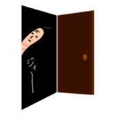 The bald earthworm sticker #167244