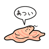 The bald earthworm sticker #167252