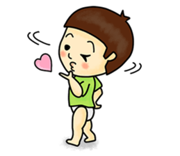 A small child contact ledger sticker #167465