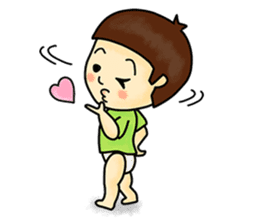 A small child contact ledger sticker #167465