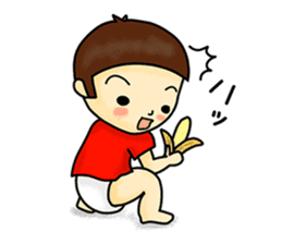 A small child contact ledger sticker #167469