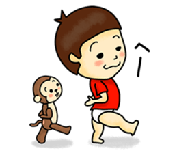 A small child contact ledger sticker #167487