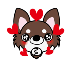 UG U+x+U DOGS (Chihuahua and Poodle) sticker #167677
