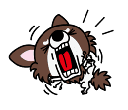 UG U+x+U DOGS (Chihuahua and Poodle) sticker #167680