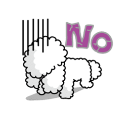 UG U+x+U DOGS (Chihuahua and Poodle) sticker #167681