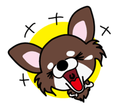 UG U+x+U DOGS (Chihuahua and Poodle) sticker #167685