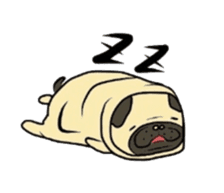 Pugsaku sticker #167899