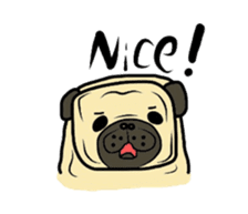 Pugsaku sticker #167900