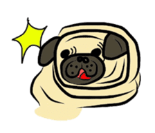 Pugsaku sticker #167902