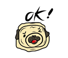 Pugsaku sticker #167903