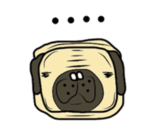 Pugsaku sticker #167905
