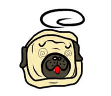 Pugsaku sticker #167907