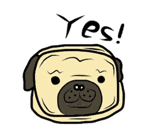 Pugsaku sticker #167911