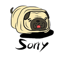 Pugsaku sticker #167914