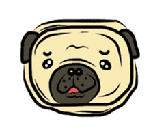 Pugsaku sticker #167917