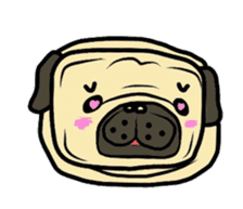 Pugsaku sticker #167918