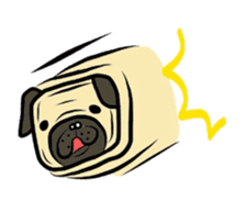Pugsaku sticker #167922