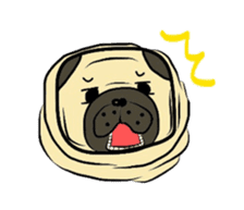 Pugsaku sticker #167923