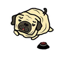 Pugsaku sticker #167926