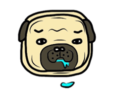 Pugsaku sticker #167930