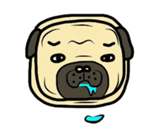 Pugsaku sticker #167930