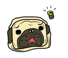 Pugsaku sticker #167933