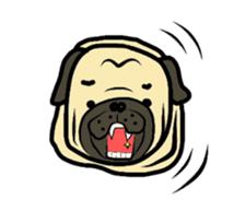 Pugsaku sticker #167936