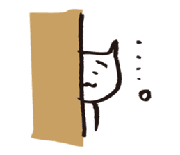 Cat no motivation sticker #168676