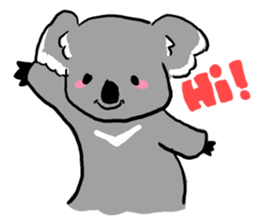 A stuffed koala "kala" sticker #168699