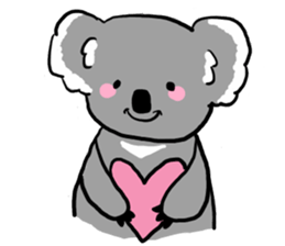 A stuffed koala "kala" sticker #168701