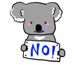 A stuffed koala "kala" sticker #168705