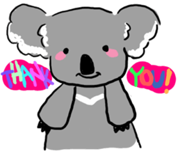 A stuffed koala "kala" sticker #168708