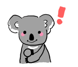 A stuffed koala "kala" sticker #168712