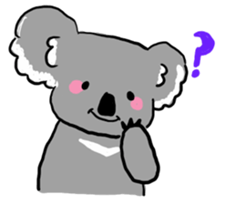 A stuffed koala "kala" sticker #168713