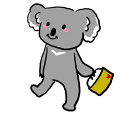 A stuffed koala "kala" sticker #168715
