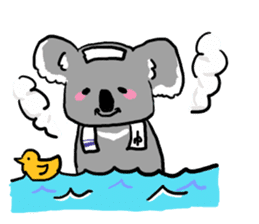 A stuffed koala "kala" sticker #168717