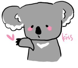 A stuffed koala "kala" sticker #168718