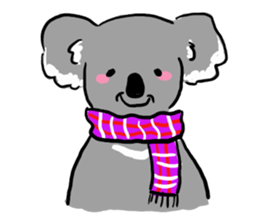 A stuffed koala "kala" sticker #168720
