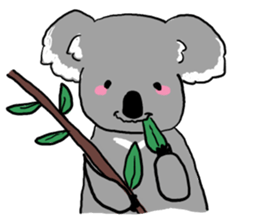 A stuffed koala "kala" sticker #168722