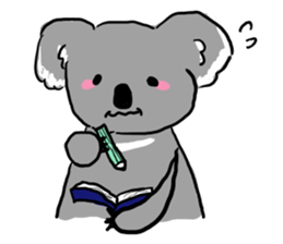 A stuffed koala "kala" sticker #168723